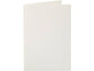 Creativ Company Carte vierge 10.5 x 15 cm sans enveloppe, crème
