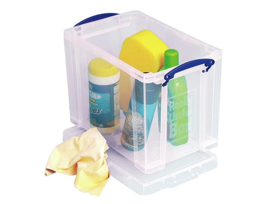 Really Useful Box Boîte de rangement 19 Litre Transparent