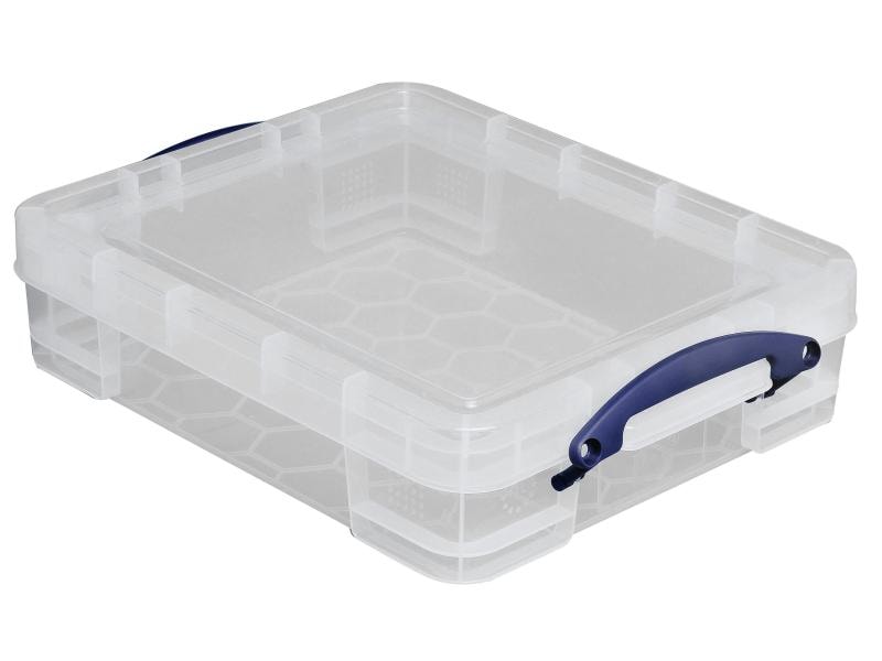 Really Useful Box Boîte de rangement 11 Litre Transparent
