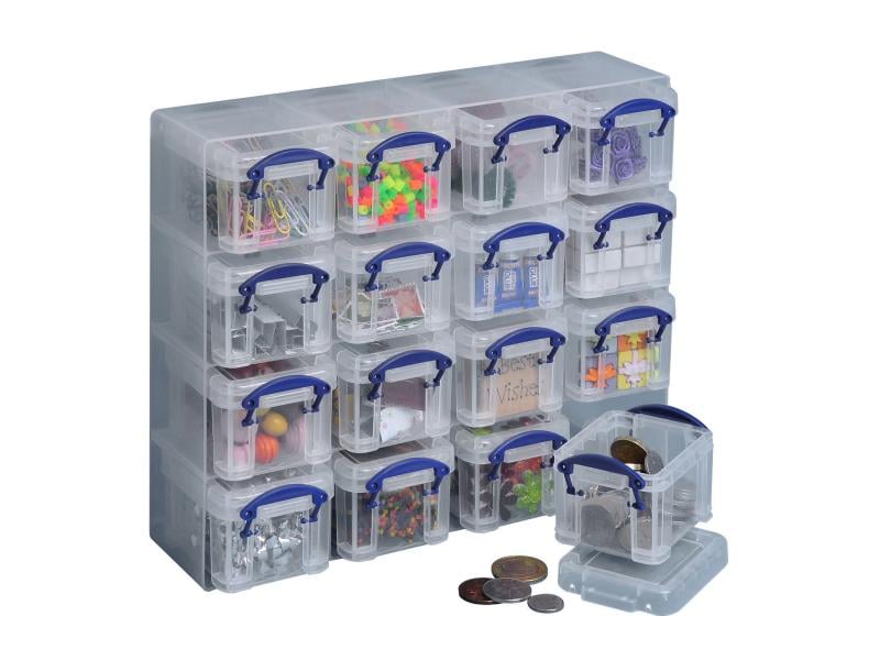 Really Useful Box Boîte à tiroirs Set 0.14 l Transparent