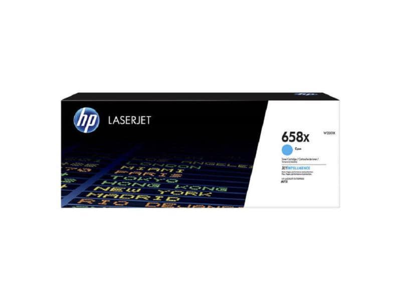 HP Toner Nr. 658X (W2001X) Cyan