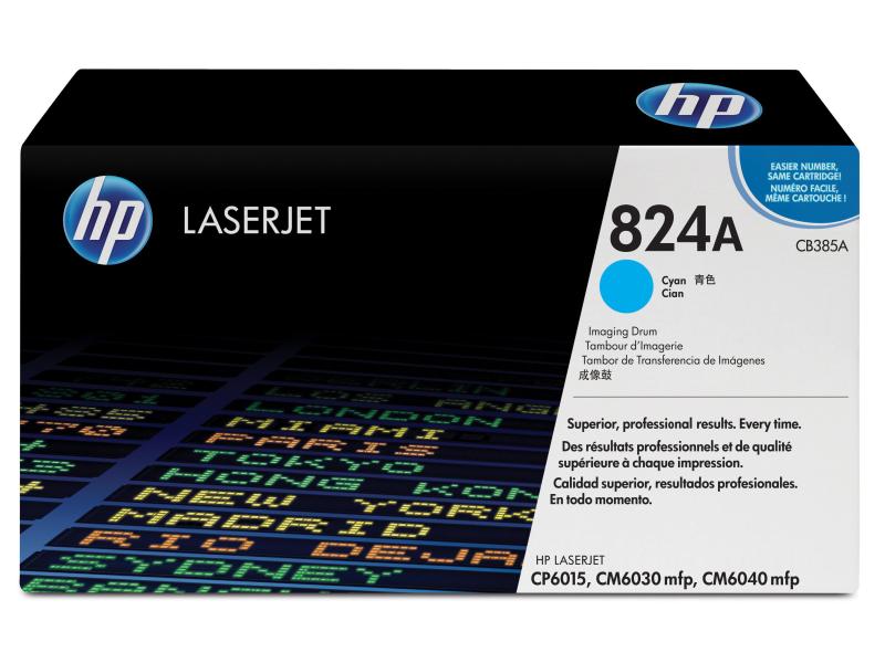 HP Tambour d’imagerie Nr. 824A (CB385A) Cyan