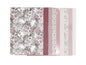 Creativ Company Papier de bricolage Vivi Gade-Design 20x30 cm, 24 feuilles