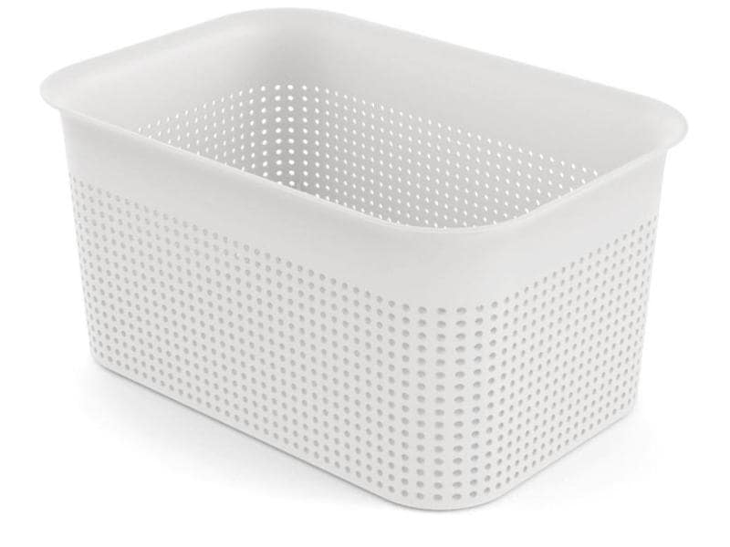 Rotho Boîte de rangement Brisen 4.5 l, blanc