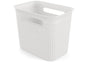 Rotho Boîte de rangement Brisen 7 l, Blanc