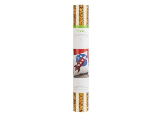 Cricut Film thermocollant Holographic Sparkle doré