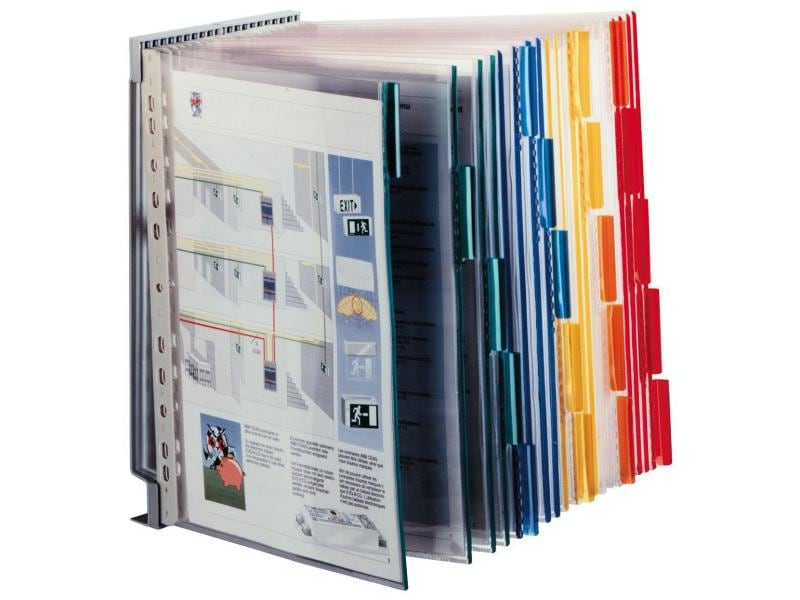 DURABLE Porte-documents Function Wall 20 Multicolore