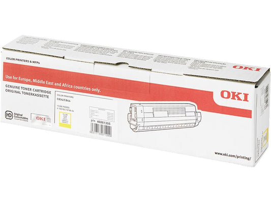 OKI Toner 46861305 Yellow