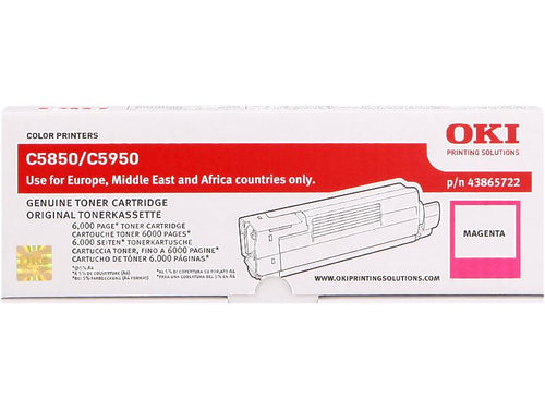 OKI Toner 43865722 Magenta