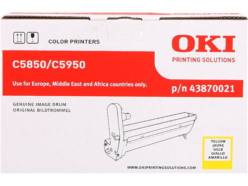 OKI Tambour 43870021 Yellow