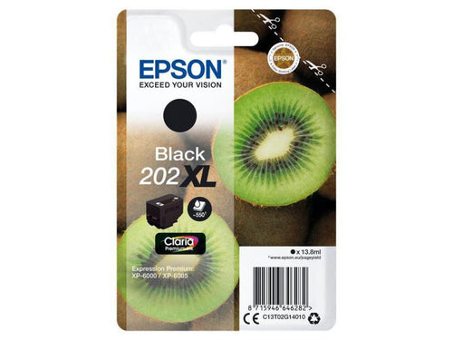 Epson Encre 202 XL / C13T02G14010 noir