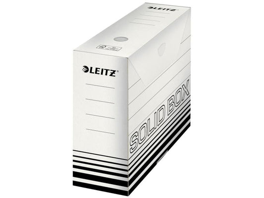 Leitz Boîte d’archivage Solid, 100 mm 10 pièces, noir