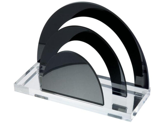 WEDO Porte-lettres Exklusiv-Serie Enveloppes Transparentes; Noir
