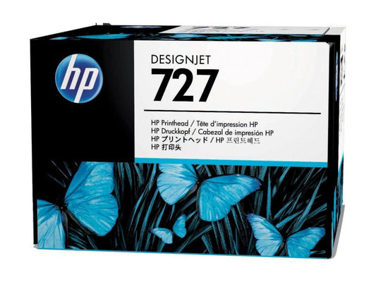 HP Tête d’impression Nr. 727 (B3P06A) C/M/Y/Grey/Matte BL/Photo BL