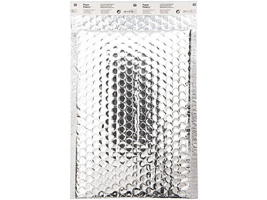 Rico Design Enveloppe DIN B5 Argent, 1 pièce