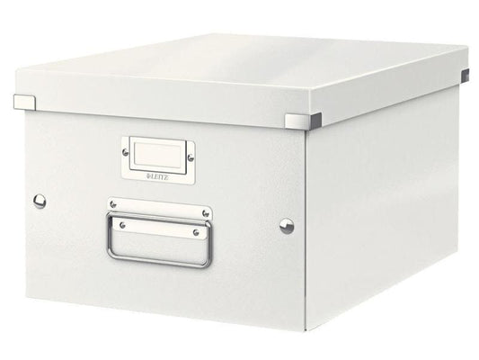 Leitz Boîte de rangement Click & Store A4 Blanc
