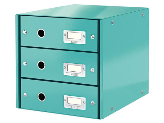 Leitz Boîte à tiroirs Click & Store Turquoise