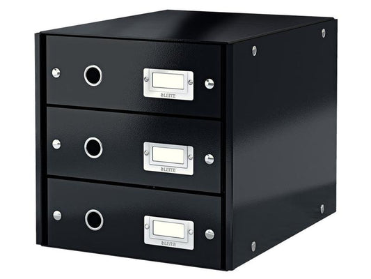 Leitz Boîte à tiroirs Click & Store Noir