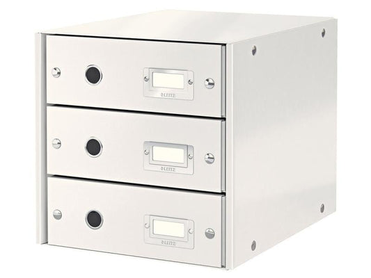 Leitz Boîte à tiroirs Click & Store Blanc