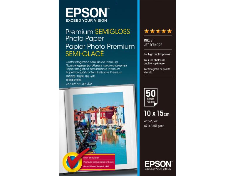 Epson Papier photo 10 x 15 cm 255 g/m² 50 Pièce/s