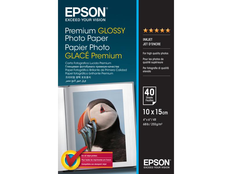 Epson Papier photo 10 x 15 cm 255 g/m² 40 Pièce/s