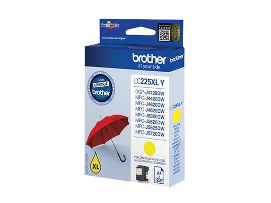 Brother Encre LC-225XLY Yellow