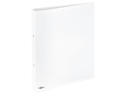 Pagna Classeur à anneaux A4 PP 3.3 cm, Blanc