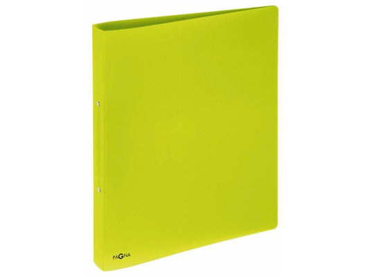 Pagna Classeur à anneaux A4 PP 3.3 cm, Vert tilleul