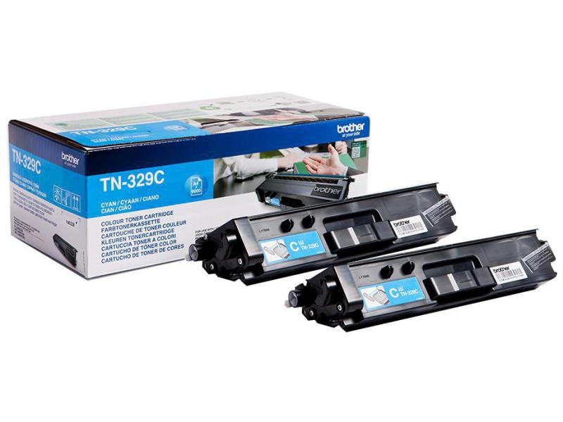 Brother TN-329C Cyan Tonerkartusche