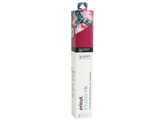 Cricut Film thermocollant Infusible Ink Cabbage Rose 2 pièces
