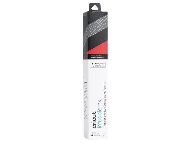 Cricut Film thermocollant Infusible Ink Steel Plate 4 pièces