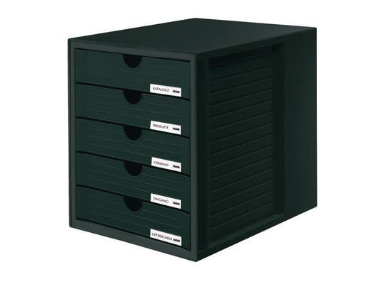 HAN Boîte à tiroirs Systembox A4 Schwarz