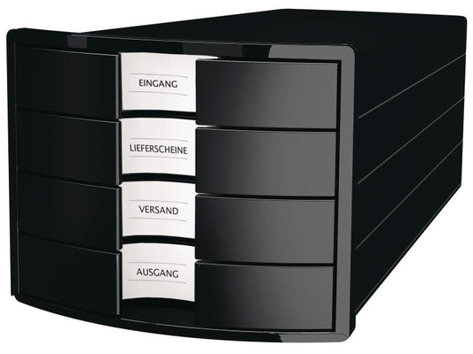 HAN Boîte à tiroirs IMPULS A4 Schwarz