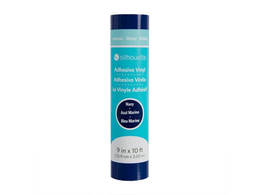 Silhouette Film de vinyle Glossy 22.9 cm bleu foncé
