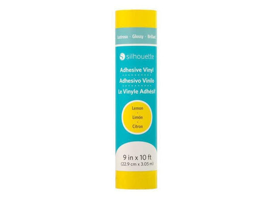 Silhouette Film de vinyle Glossy 22.9 cm Jaune clair