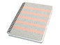 Jolie Carnet de notes Sweet Dots A5, Pois, Rose/Noir/Blanc