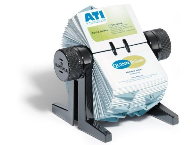 DURABLE Étui à cartes de visite Visifix Cubo