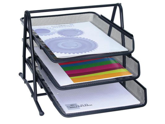 WEDO Rangement pour documents Office Noir