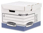Fellowes Boîte d’archivage Bankers Box 31 x 37.7 x 39.5 cm dix pièces