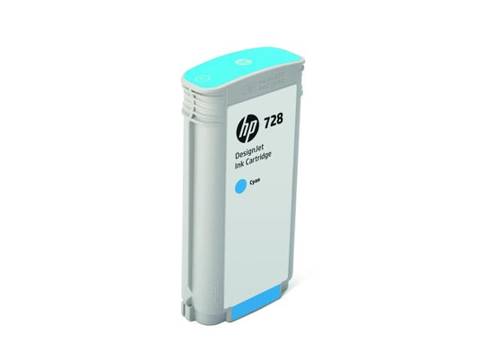 HP Encre Nr. 728 (F9J67A) Cyan