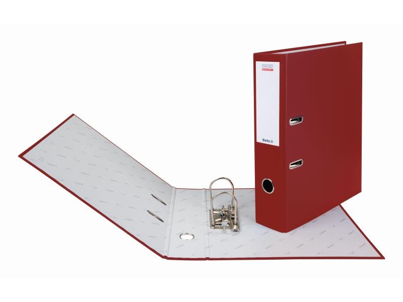 Biella Classeur fédéral A4 7 cm, rouge vin