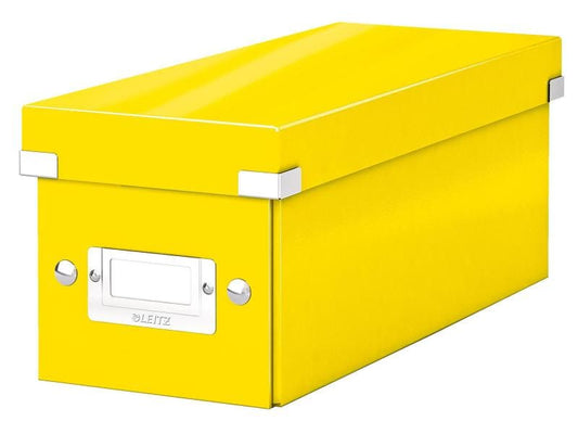 Leitz Boîte de rangement Click & Store WOW CD Jaune