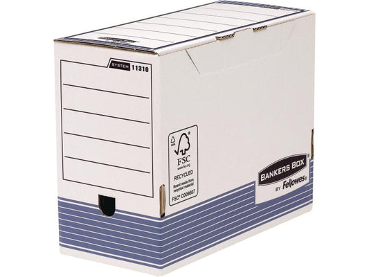 Fellowes Boîte d’archivage Bankersbox System A4+ 15 cm dix pièces