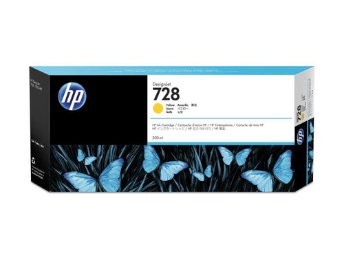 HP Encre Nr. 728 (F9K15A) Yellow