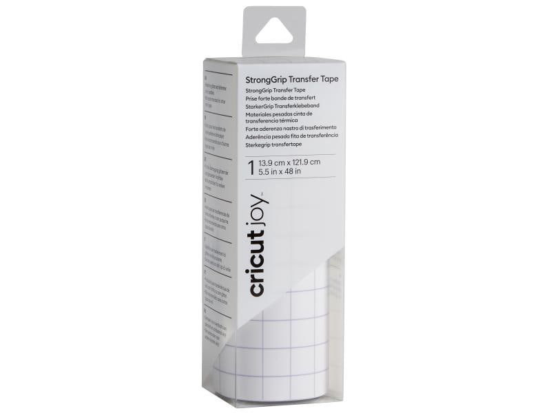 Cricut Papier de transfert Joy 13.9 cm x 121.9 cm Stronggrip Blanc