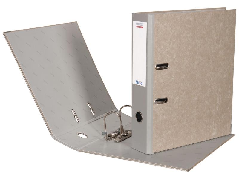 Biella Classeur fédéral A4 7 cm, Beige / Gris