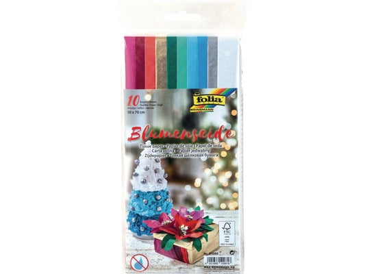 Folia Papier de soie 50 x 70 cm Multicolore