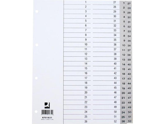 CONNECT Registre A4, 1-52