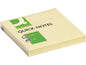 CONNECT Fiche de bloc-notes Quick Notes 76 x 76 mm, jaune