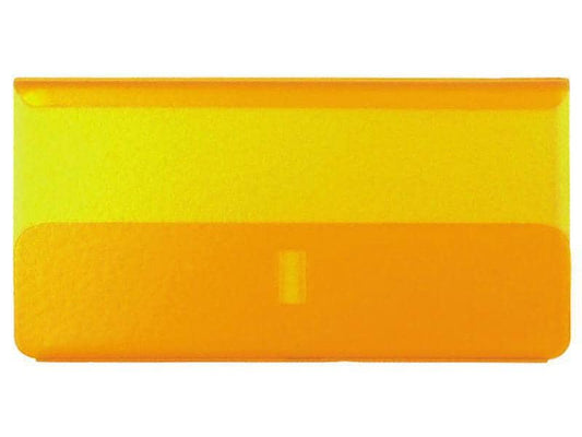 CONNECT Accessoires pour dossiers suspendus pochettes transparentes, 60 mm, jaune, 25 pcs.